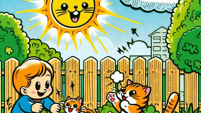 晴れの一日と猫のエピソード（2024-6-10・月曜日） 